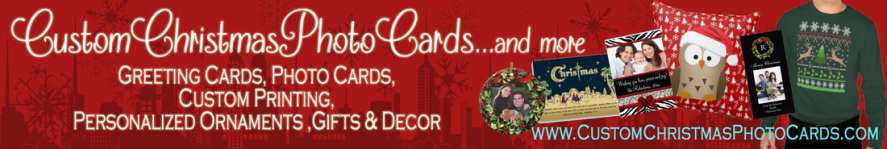 Custom Christmas Photo Cards and More